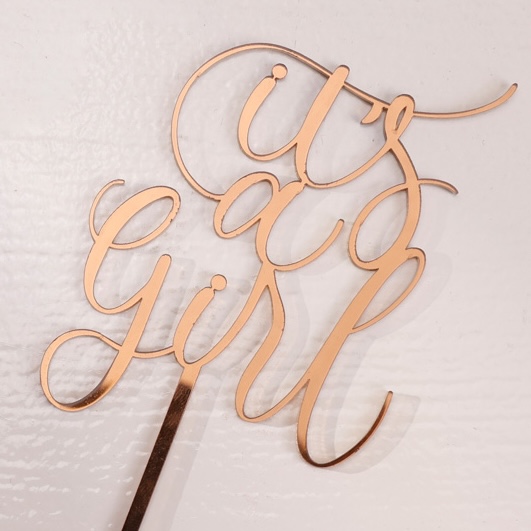 Its a girl - Topper